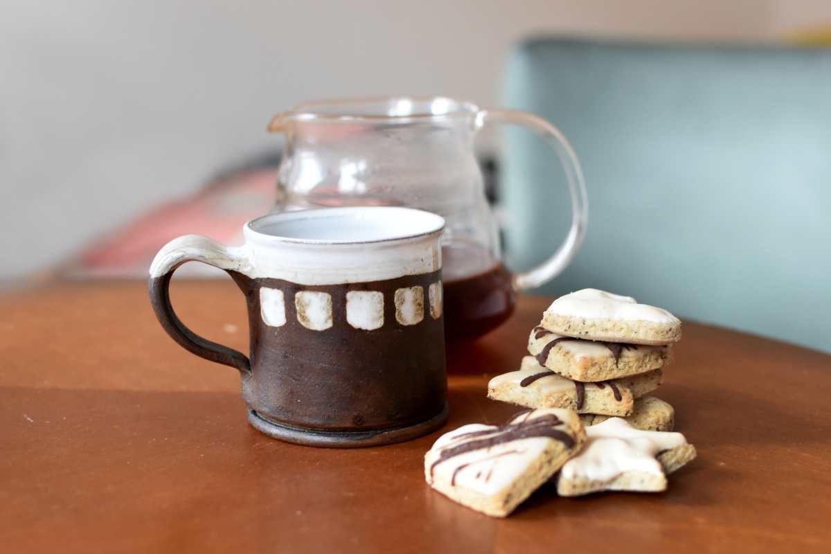 Kávové hvězdičky z mandlové mouky: dopřejte si bezlepkové cukroví, které voní kávou