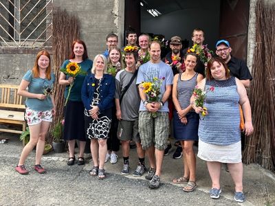 Vyrazili jsme na květinový workshop do Kytek od potoka