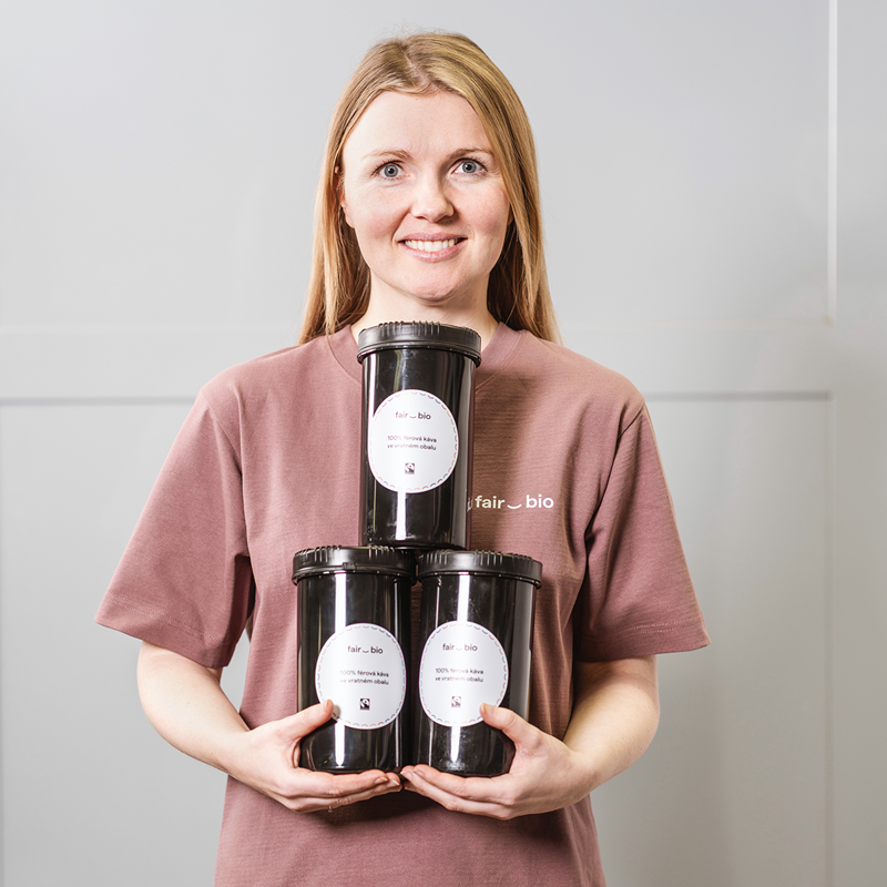 Ukázka bezobalového balení