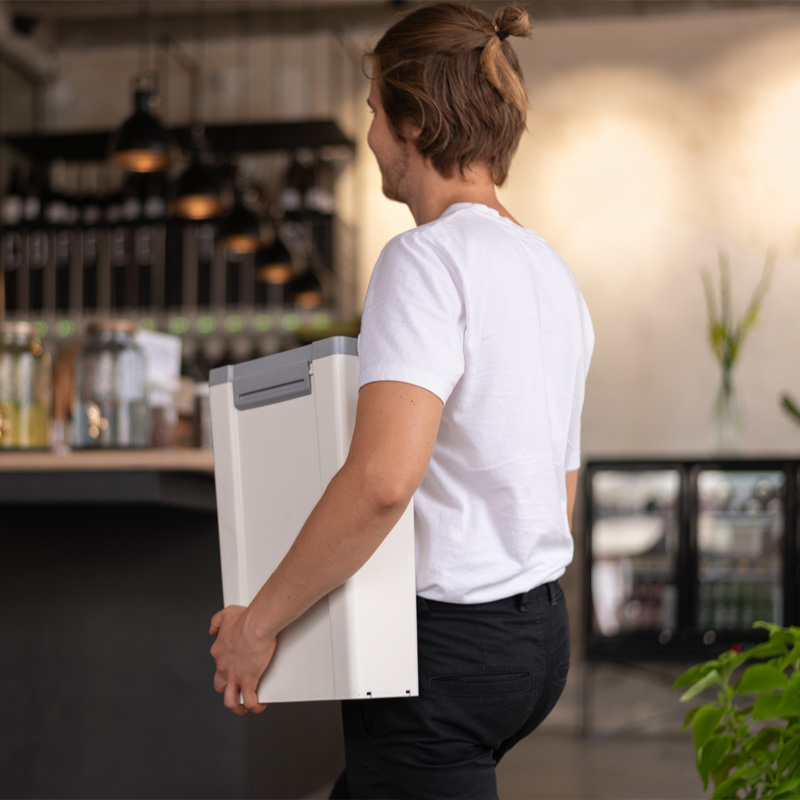 Ukázka bezobalového balení