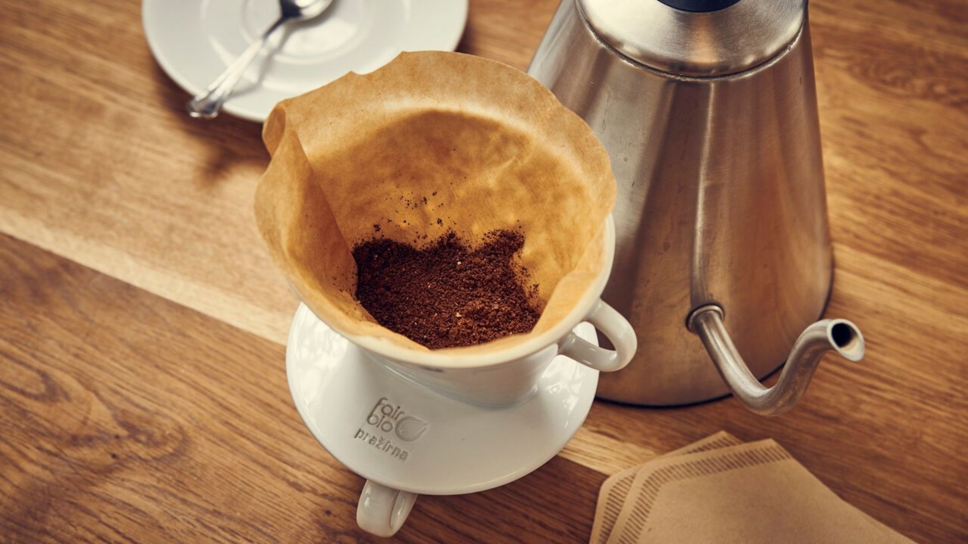 filtrovaná káva fair bio