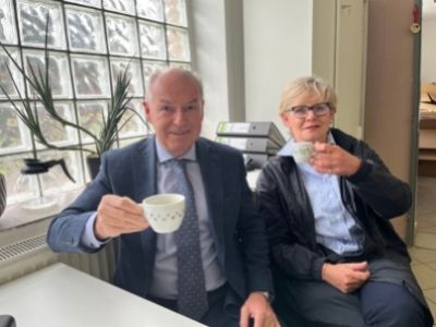 navsteva ze Svazu vyrobnich druzstev